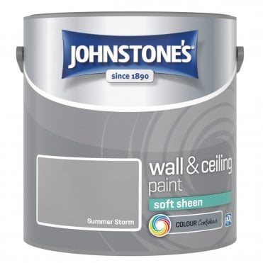 Summer Storm Soft Sheen Emulsion - Johnstones Wall and Ceiling Paint