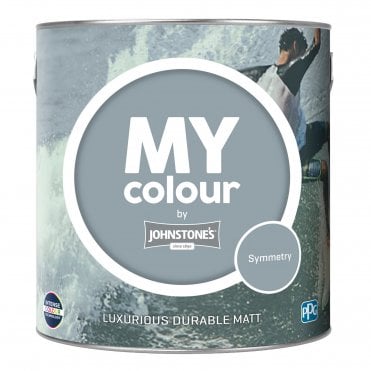 MY Colour | Symmetry Durable Matt Emulstion Paint 2.5L Can | Johnstone's Paint from PPG