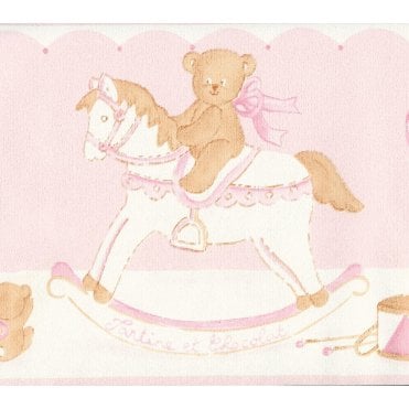 Tartine et Chocolat Teddy Bears Beige Border 57932803