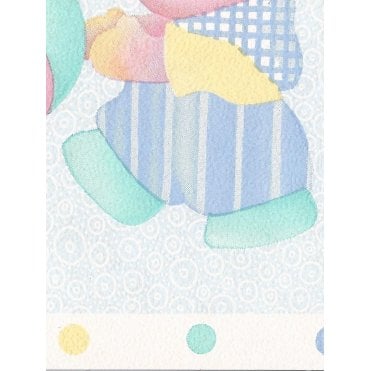 Tots Blue 10 Metre Border by Coloroll 200055
