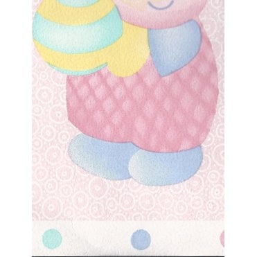 Tots Pink 10 Metre Border by Coloroll 200031