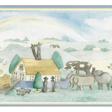 Toy Parade Nursery Wallpaper Border by Fine Decor BD1016