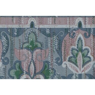 Tuscany Nouveau Trail Navy Vinyl Border by Coloroll 161127