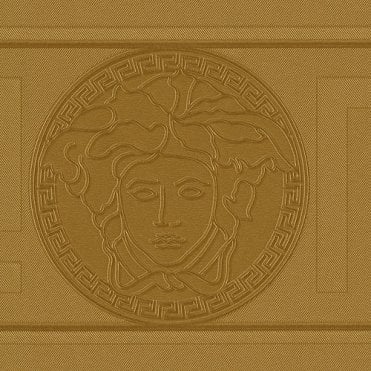 Versace Home Greek Key Gold Luxury Wallpaper Border by AS Creation 93522-2