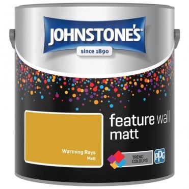Warming Rays Feature Wall Matt Emulsion Paint