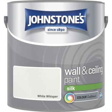 White Whisper Silk Johnstones Paint Can