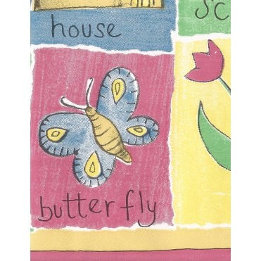 Words & Pics Multi Border by Coloroll 708148